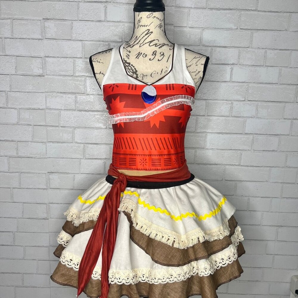 Moana Inspired Running Costume